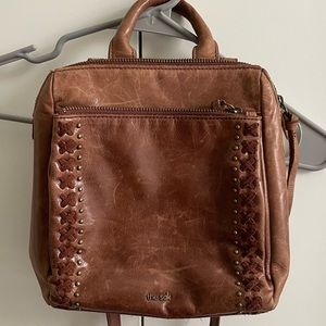 The Sak leather crossbody/backpack
